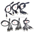 5521 Y Тип от 1 до 3 Splitter DC Power Cable